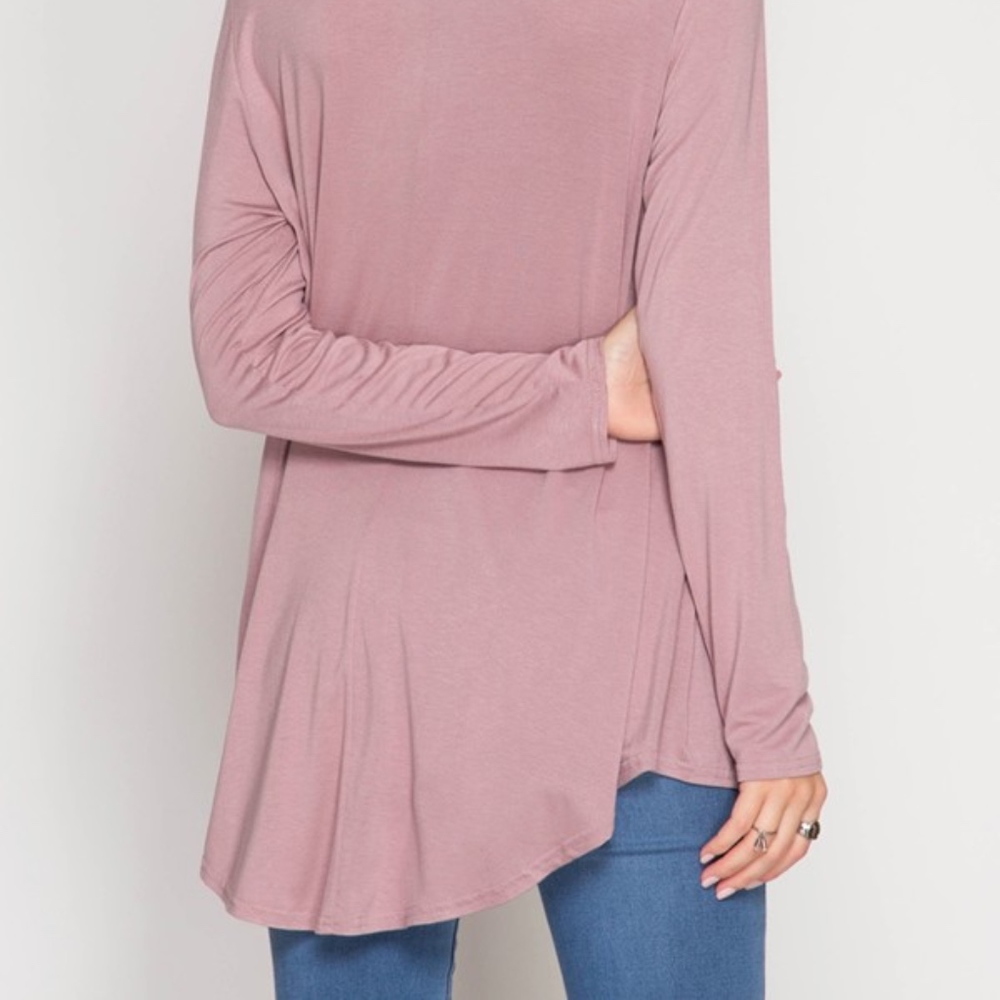 🌟 1 LEFT 🌟 Black lace up cross top shirt S M L - Picture 2 of 6